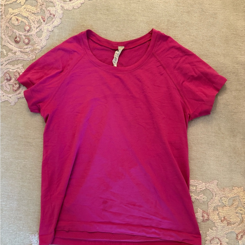lululemon athletica swiftly tech!!! Sonic pink!